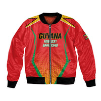 Custom Guyana 2026 Amazon Warriors Cricket Bomber Jacket Go Champions