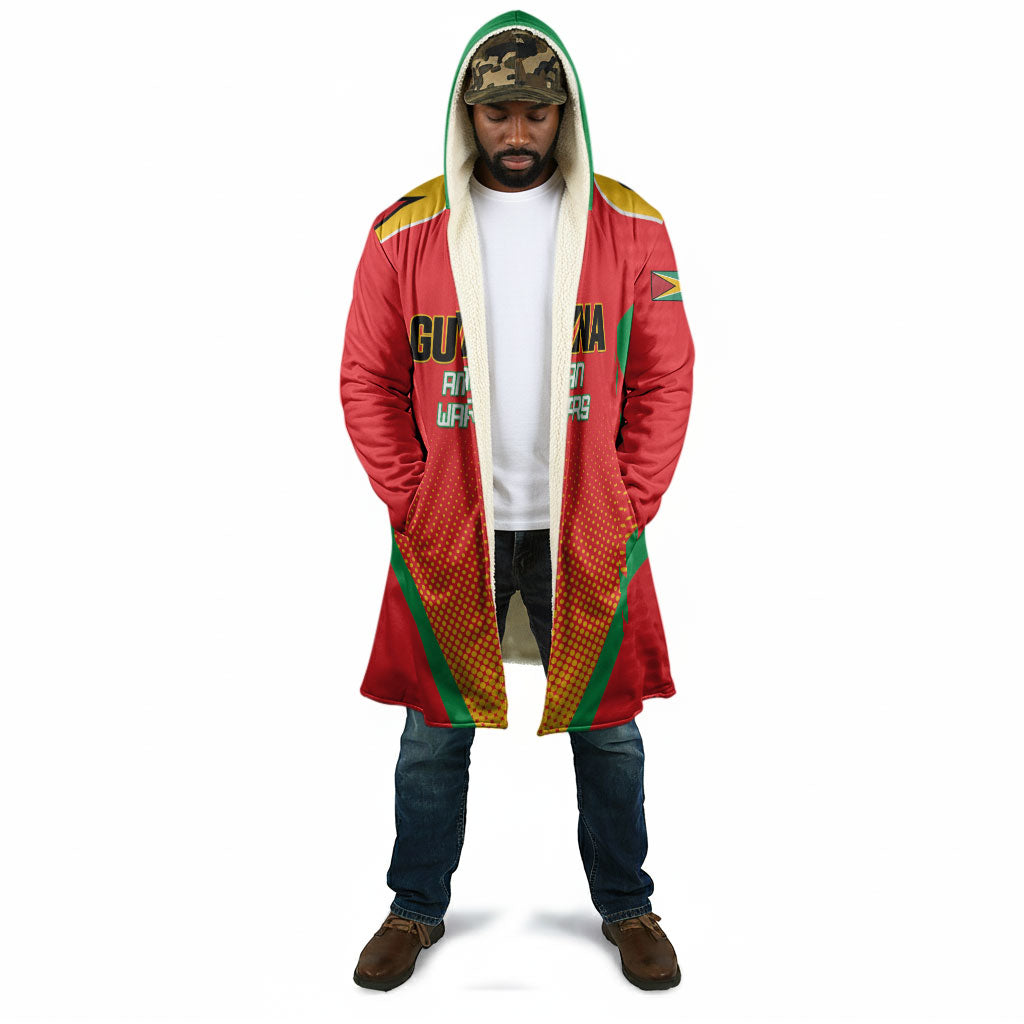 Custom Guyana 2026 Amazon Warriors Cricket Cloak Go Champions