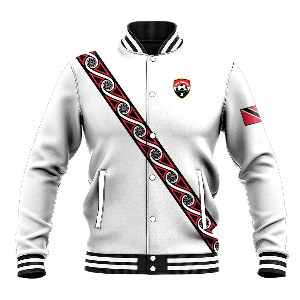 Custom Trinidad and Tobago 2026 Football Baseball Jacket Go Soca Warriors