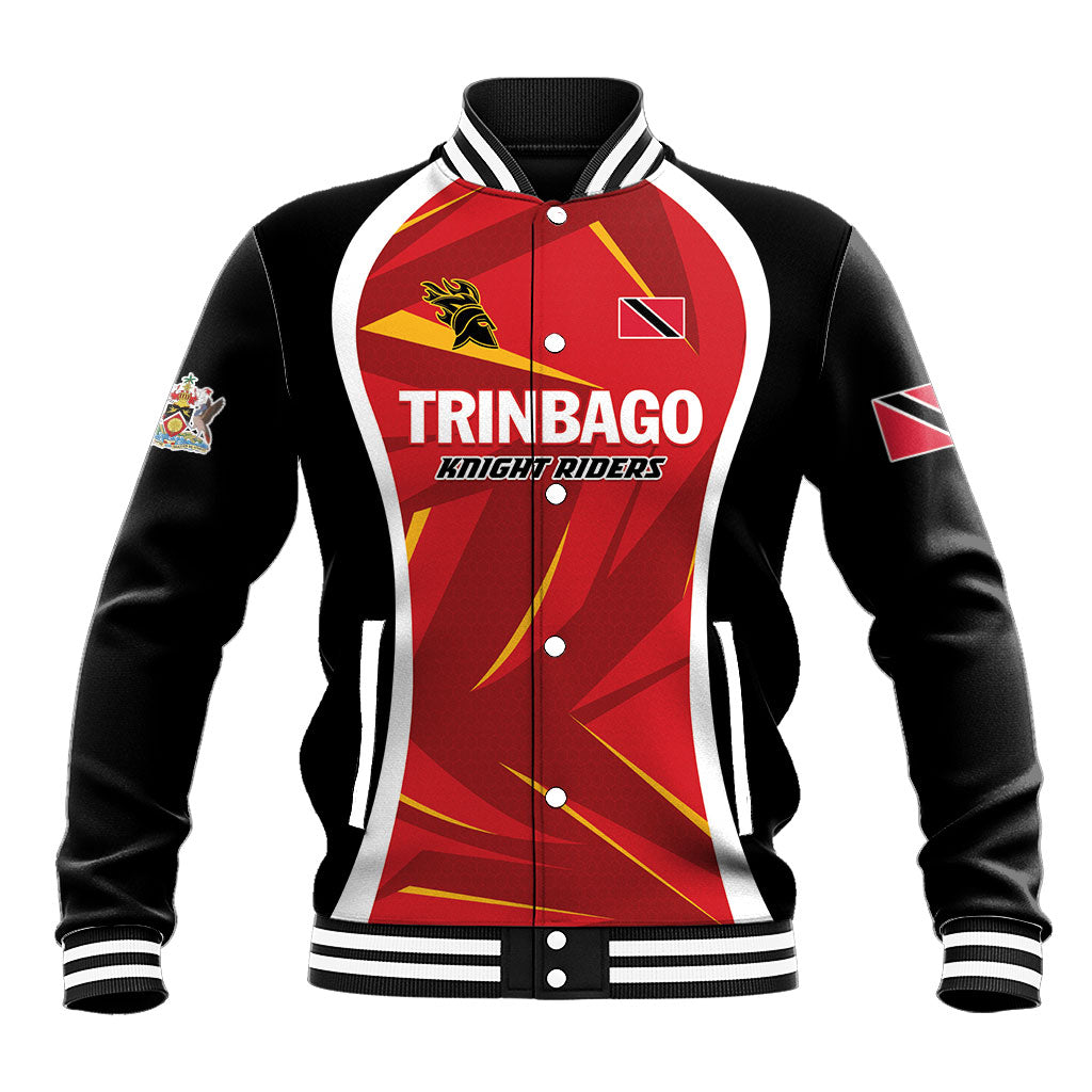 Custom Trinbago 2026 Knight Riders Cricket Baseball Jacket TKR Back to Back Champions