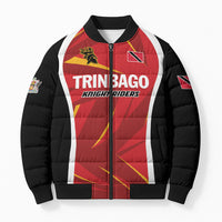 Custom Trinbago 2026 Knight Riders Cricket Bomber Puffer Jacket TKR Back to Back Champions