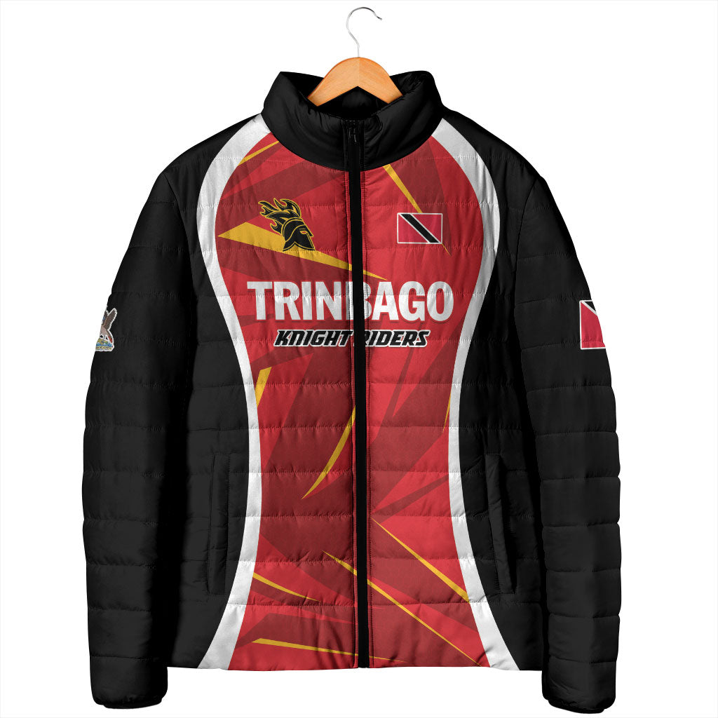 Custom Trinbago 2026 Knight Riders Cricket Padded Jacket TKR Back to Back Champions