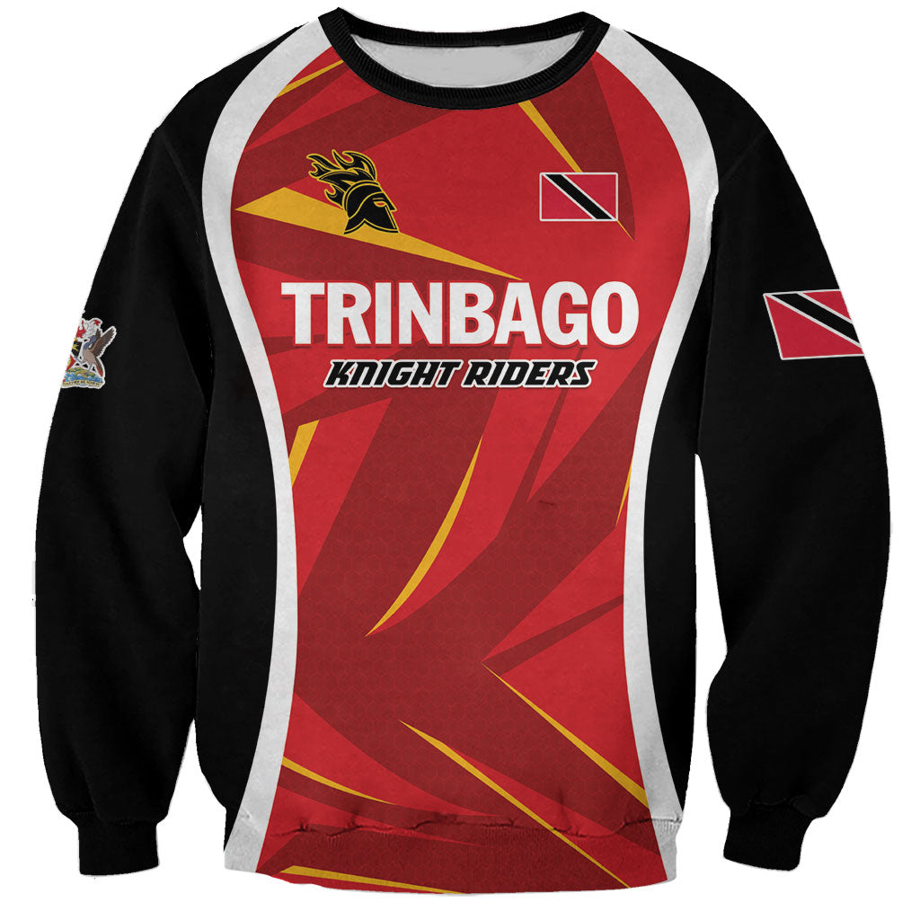 Custom Trinbago 2026 Knight Riders Cricket Sweatshirt TKR Back to Back Champions