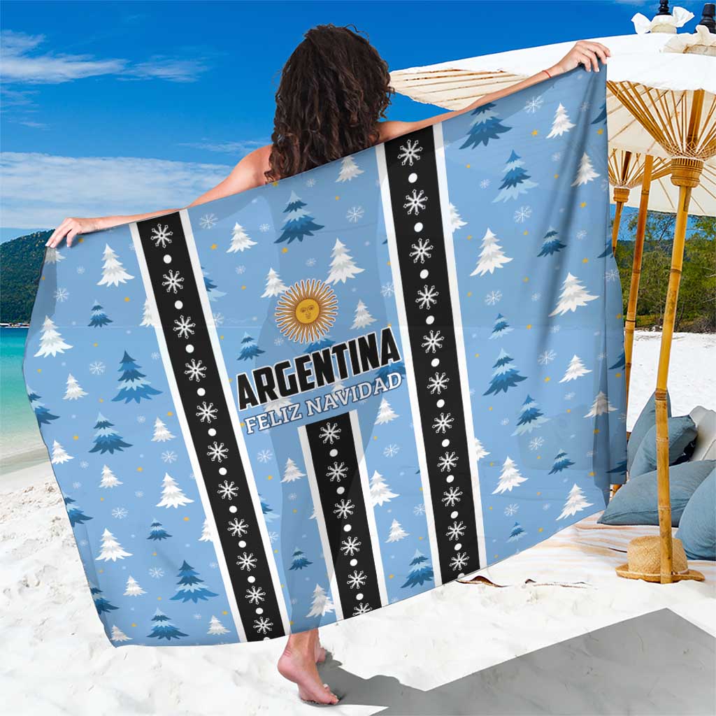 Argentina Christmas Sarong Feliz Navidad Sol de Mayo