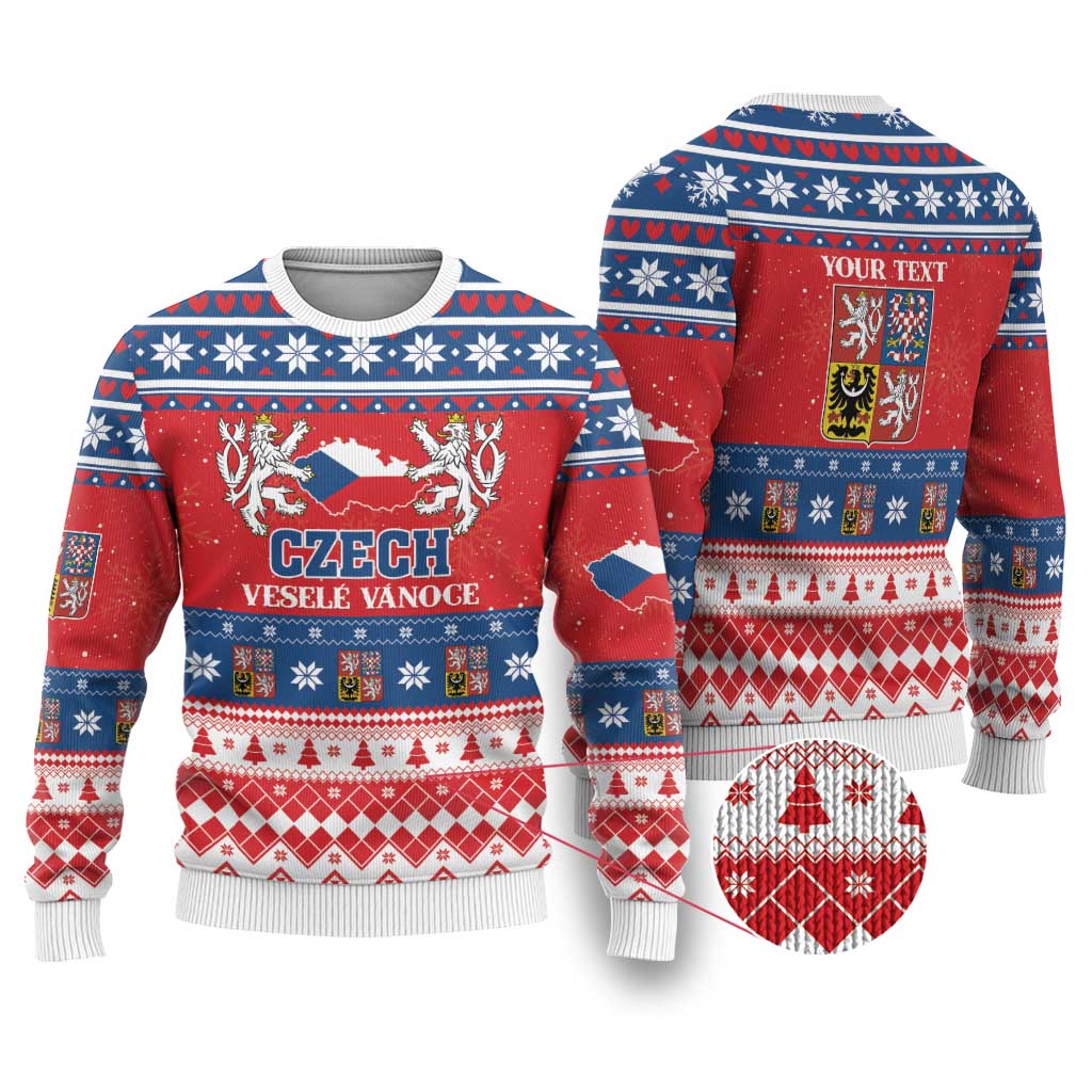 Czech Republic Christmas Ugly Christmas Sweater Czechia Vesele Vanoce