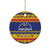 Venezuela Christmas Ceramic Ornament Feliz Navidad - Wonder Print Shop