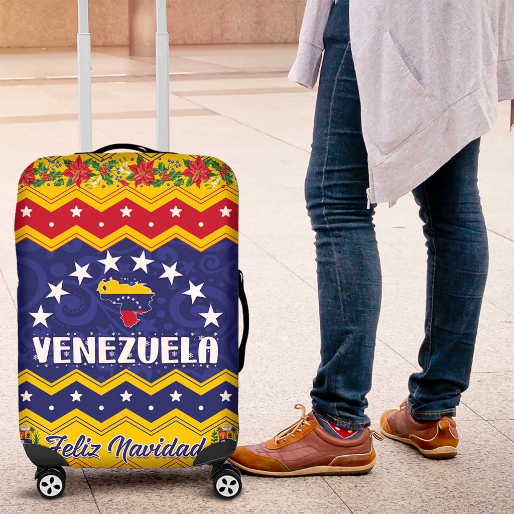 Venezuela Christmas Luggage Cover Feliz Navidad