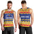 Personalized Venezuela Christmas Men Tank Top Feliz Navidad - Wonder Print Shop