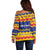 Personalized Venezuela Christmas Off Shoulder Sweater Feliz Navidad - Wonder Print Shop