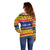 Personalized Venezuela Christmas Off Shoulder Sweater Feliz Navidad - Wonder Print Shop