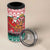 Hungary Christmas 4 in 1 Can Cooler Tumbler Magyarorszag Boldog Karacsonyt - Wonder Print Shop