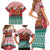 Personalized Hungary Christmas Family Matching Short Sleeve Bodycon Dress and Hawaiian Shirt Magyarorszag Boldog Karacsonyt - Wonder Print Shop