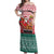 Personalized Hungary Christmas Off Shoulder Maxi Dress Magyarorszag Boldog Karacsonyt - Wonder Print Shop