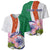 India Republic Day Baseball Jersey Lotus Floral Paisley Pattern - Wonder Print Shop