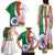 India Republic Day Family Matching Tank Maxi Dress and Hawaiian Shirt Lotus Floral Paisley Pattern - Wonder Print Shop