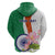 India Republic Day Hoodie Lotus Floral Paisley Pattern - Wonder Print Shop