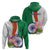 India Republic Day Hoodie Lotus Floral Paisley Pattern - Wonder Print Shop