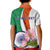 India Republic Day Kid Polo Shirt Lotus Floral Paisley Pattern - Wonder Print Shop