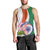 India Republic Day Men Tank Top Lotus Floral Paisley Pattern - Wonder Print Shop