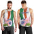 India Republic Day Men Tank Top Lotus Floral Paisley Pattern - Wonder Print Shop