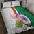 India Republic Day Quilt Bed Set Lotus Floral Paisley Pattern - Wonder Print Shop