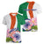 india-republic-day-women-v-neck-t-shirt-lotus-floral-paisley-pattern