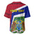 Gambia Independence Day Baseball Jersey Coat Of Arms African Pattern - Wonder Print Shop