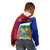 Gambia Independence Day Kid Hoodie Coat Of Arms African Pattern - Wonder Print Shop