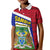 Gambia Independence Day Kid Polo Shirt Coat Of Arms African Pattern - Wonder Print Shop