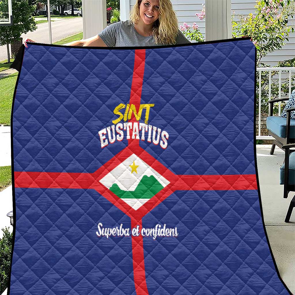 Sint Eustatius Quilt Statia Superba et Confidens - Wonder Print Shop