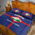 Sint Eustatius Quilt Bed Set Statia Superba et Confidens - Wonder Print Shop