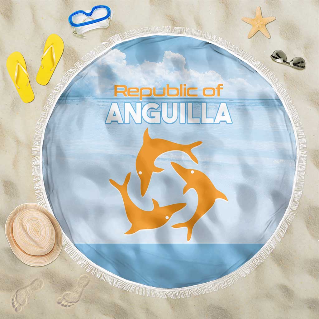 Republic of Anguilla Beach Blanket Strength and Endurance - Wonder Print Shop