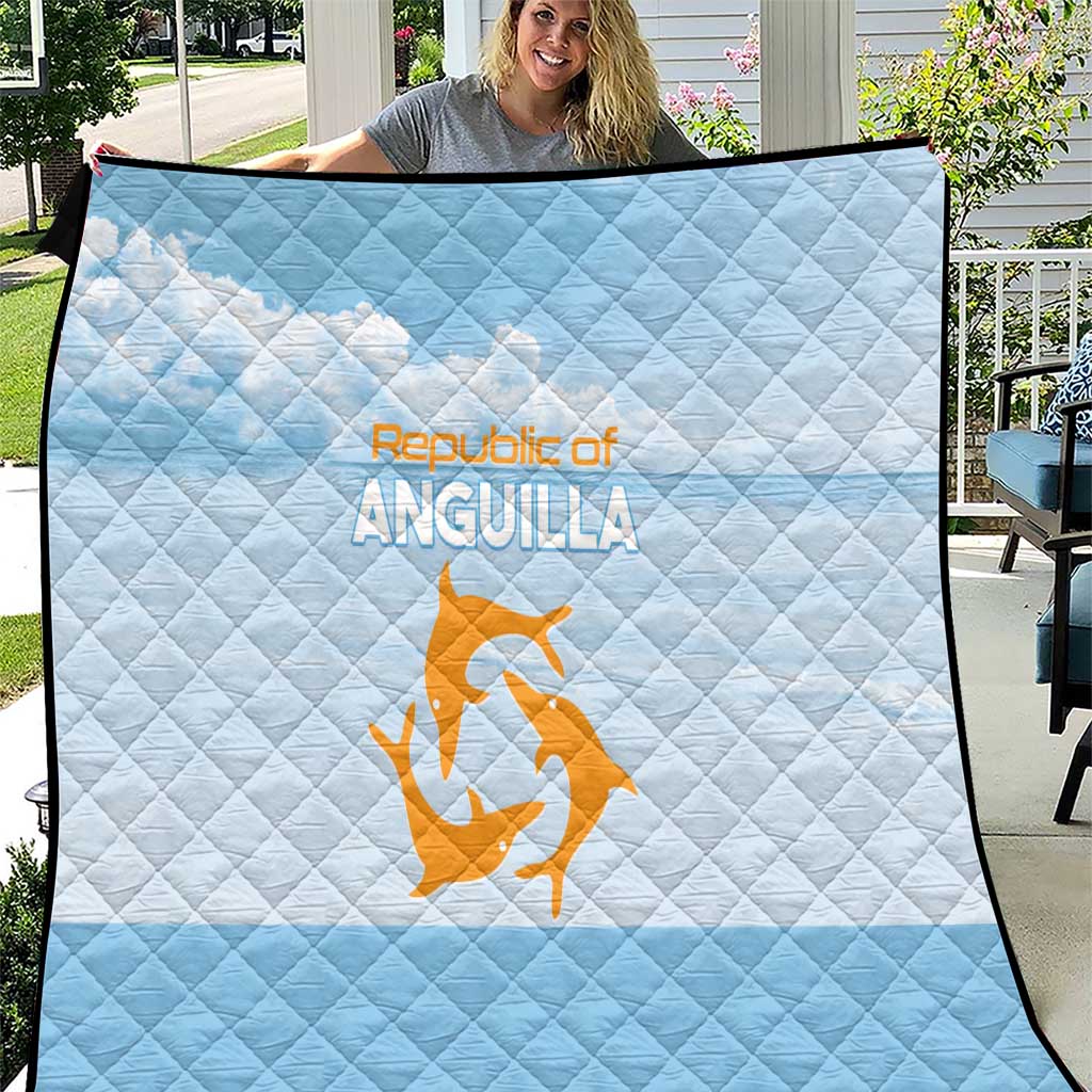 Republic of Anguilla Quilt Strength and Endurance - Wonder Print Shop