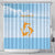 Republic of Anguilla Shower Curtain Strength and Endurance - Wonder Print Shop