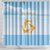 Republic of Anguilla Shower Curtain Strength and Endurance - Wonder Print Shop