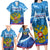 Russia Day 2024 Family Matching Long Sleeve Bodycon Dress and Hawaiian Shirt Coat Of Arms With Red Square - Wonder Print Shop