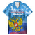 Russia Day 2024 Family Matching Long Sleeve Bodycon Dress and Hawaiian Shirt Coat Of Arms With Red Square - Wonder Print Shop