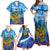 Russia Day 2024 Family Matching Off Shoulder Maxi Dress and Hawaiian Shirt Coat Of Arms With Red Square - Wonder Print Shop