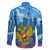 Russia Day 2024 Family Matching Puletasi and Hawaiian Shirt Coat Of Arms With Red Square - Wonder Print Shop