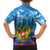 Russia Day 2024 Kid Hawaiian Shirt Coat Of Arms With Red Square - Wonder Print Shop