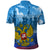 Russia Day 2024 Polo Shirt Coat Of Arms With Red Square - Wonder Print Shop