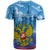 Russia Day 2024 T Shirt Coat Of Arms With Red Square - Wonder Print Shop