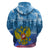 Russia Day 2024 Zip Hoodie Coat Of Arms With Red Square - Wonder Print Shop