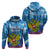 Russia Day 2024 Zip Hoodie Coat Of Arms With Red Square - Wonder Print Shop