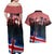 Iceland Independence Day 2024 Couples Matching Off Shoulder Maxi Dress and Hawaiian Shirt Coat Of Arms Happy 80th Anniversary - Wonder Print Shop