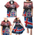 Iceland Independence Day 2024 Family Matching Puletasi and Hawaiian Shirt Coat Of Arms Happy 80th Anniversary - Wonder Print Shop