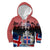 Iceland Independence Day 2024 Kid Hoodie Coat Of Arms Happy 80th Anniversary - Wonder Print Shop