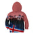 Iceland Independence Day 2024 Kid Hoodie Coat Of Arms Happy 80th Anniversary - Wonder Print Shop