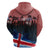 Iceland Independence Day 2024 Zip Hoodie Coat Of Arms Happy 80th Anniversary