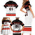 Canada Hockey 2024 Family Matching Short Sleeve Bodycon Dress and Hawaiian Shirt Hockey is Canada Game - Wonder Print Shop